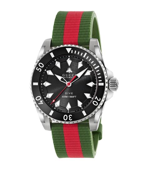 gucci dive stainless steel watch|Gucci dive watch price.